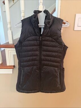lululemon athletica Black Quilted Packable Puffer Vest